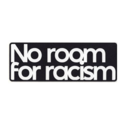 No Room For Racism Sleeve Badge