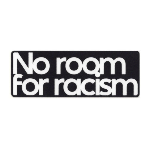 No Room For Racism Sleeve Badge